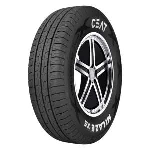 CEAT 165/80 R14 MILAZE X5 85S TUBELESS TYRE | Car Tyre for Front and Rear