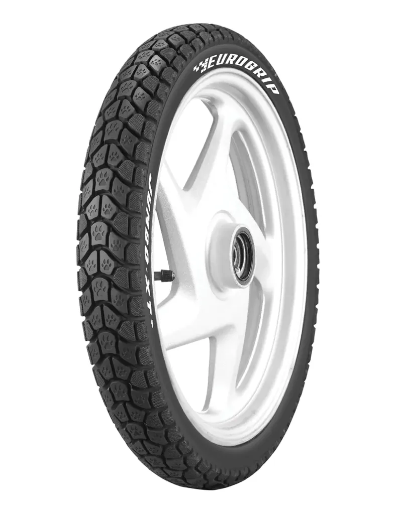 Eurogrip Tyres | 90/100-10 53J JUMBO XT Tubeless | Tyre for Rear